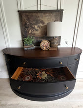 Load image into Gallery viewer, Vintage Drexel Demilune Buffet
