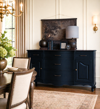 Load image into Gallery viewer, Navy Drexel Buffet