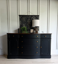 Load image into Gallery viewer, Vintage Black Buffet