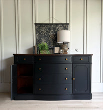 Load image into Gallery viewer, Vintage Black Buffet