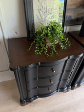 Load image into Gallery viewer, Oversized Black Nightstands