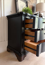 Load image into Gallery viewer, Oversized Black Nightstands