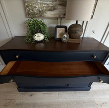Load image into Gallery viewer, Navy Vintage Buffet