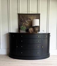 Load image into Gallery viewer, Vintage Drexel Demilune Buffet