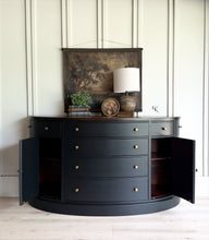 Load image into Gallery viewer, Vintage Drexel Demilune Buffet