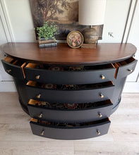Load image into Gallery viewer, Vintage Drexel Demilune Buffet